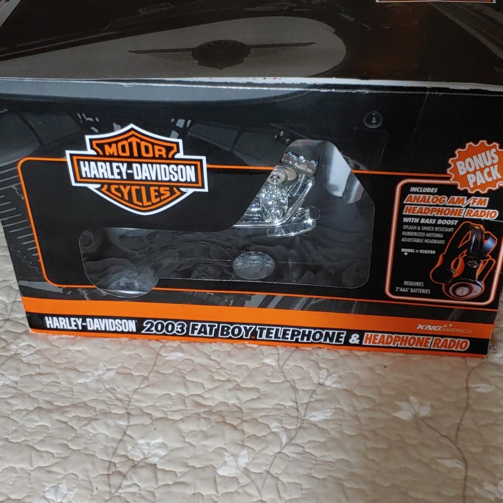 Harley Davidson 2003 Fatboy telephone
